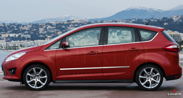 Gebürstet Ladekantenschutz Edelstahl für FORD C MAX II ab Bj.2010 – Bild 3