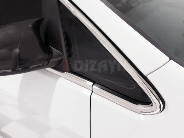 Fensterleisten Edelstahl 12-tlg für Opel Astra J 2010-2015 Schrägheck – Bild 7