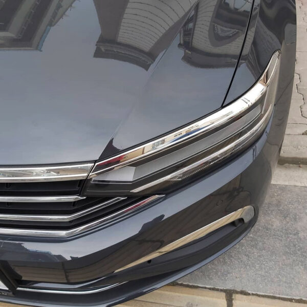 Nebelscheinwerfer Leiste Edelstahl Chrom 2-tlg für VW Passat Facelift ab 2019 – Bild 6