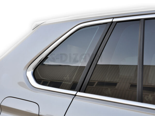 Edelstahl Fensterleiste Fensterrahmen 10- tlg für VW Tiguan ab 2016 – Bild 11