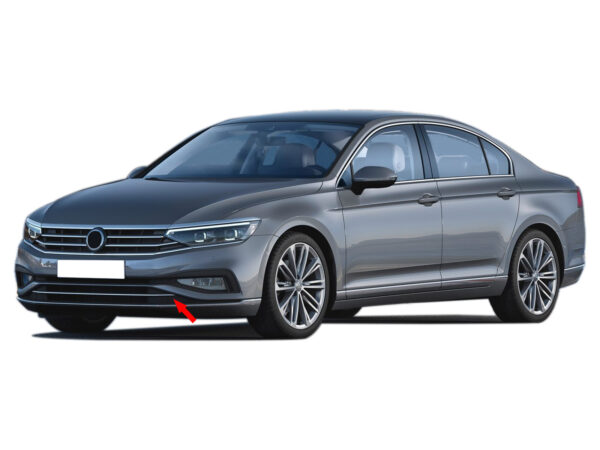 Stoßstange Zierleisten Edelstahl 1-tlg für VW Passat B8 Facelift