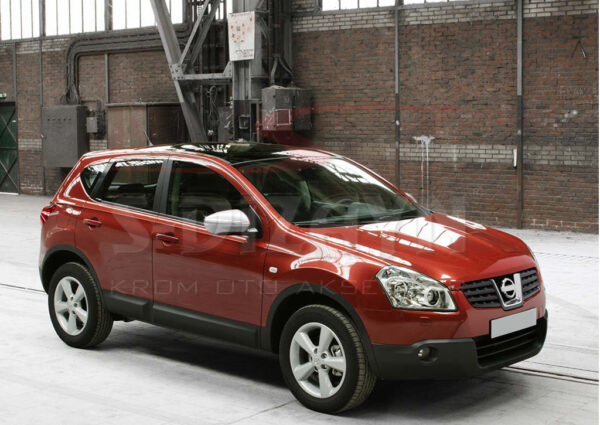 Chrom Ladekantenschutz Edelstahl für NISSAN QASHQAI 2007-2014